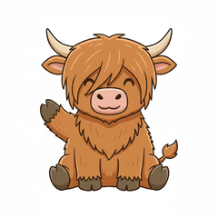 Hamish the Highland cow
